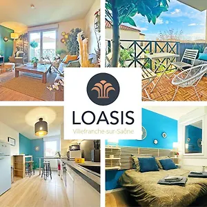 Loasis - T4 Proche Gare Et Centre Appartement Villefranche-sur-Saône